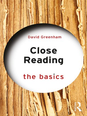 cover image of Close Reading